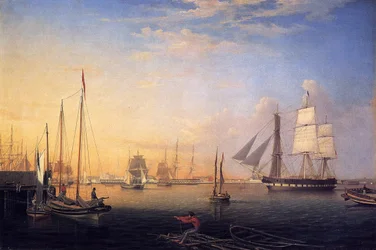 Porto de Baltimore, 1850